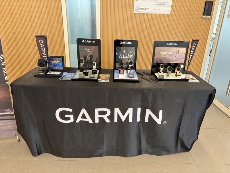 Garmin 穿戴裝置展示